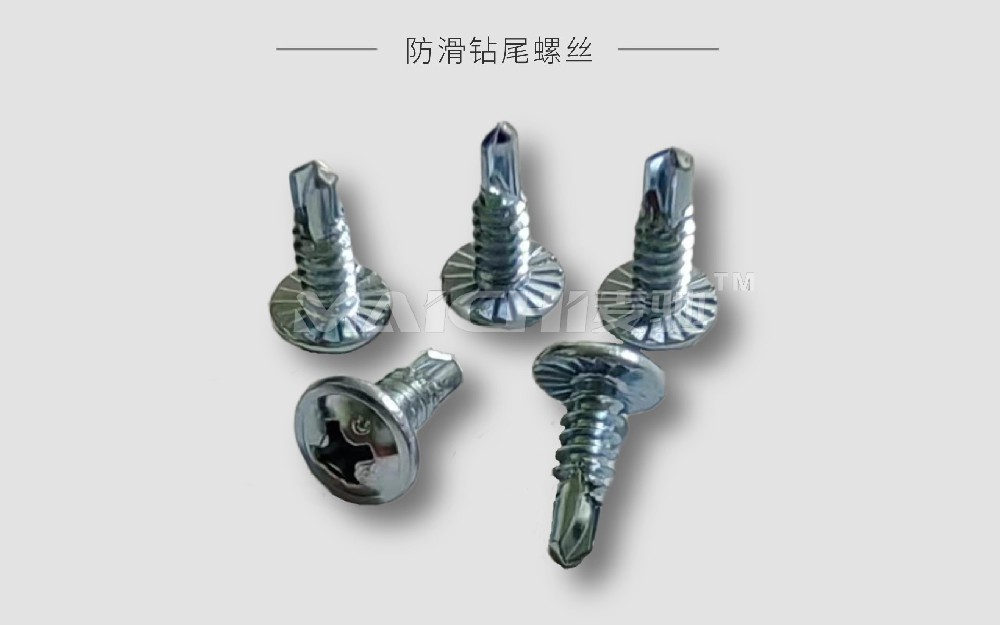 Anti-Slip Drill Tail Screw
